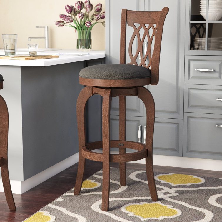 Andover Mills™ Leda Swivel Bar & Counter Stool & Reviews Wayfair